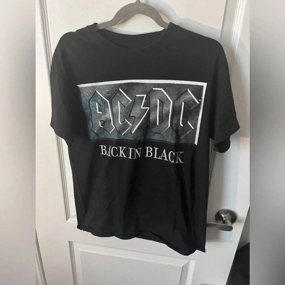 Official Merch | AC/DC Back in Black Band T-Shirt | Size M - Picture 4 of 6